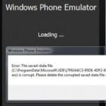 Emulator Error Icon