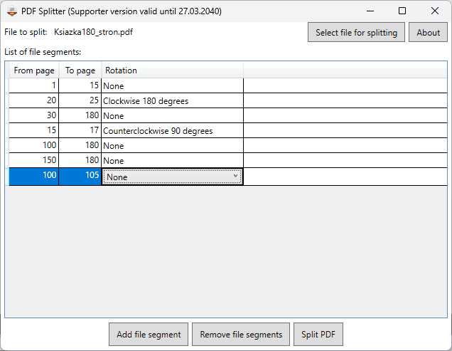 PDF  Splitter Windows 11 download